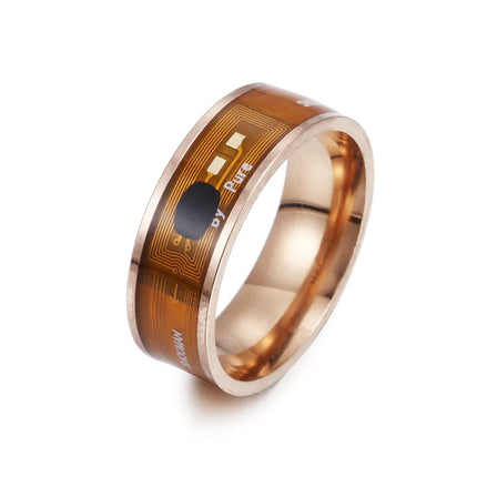 New fashion Magic Wear NFC smart Ring Finger Digital Ring, Suitable For Android Phones, With Functional Couple Jewelry