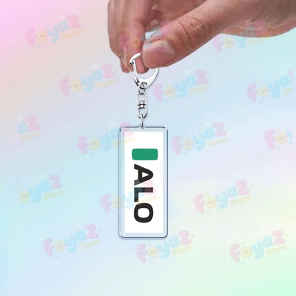 Cool Racing Car Drivers Name Keychain Llavero Accessories Bag Charms 2025 Motorsport Keychains Women's Keyrings Jewelry Fans Gif