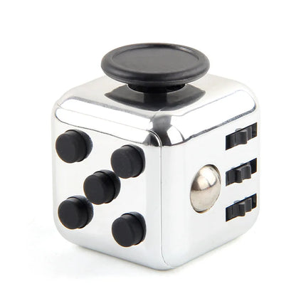 Solid Color Fidget Decompression Dice for Release Stress Autism Anxiety Relieve Adult Kids Stress Relief Anti-Stress Fingertip