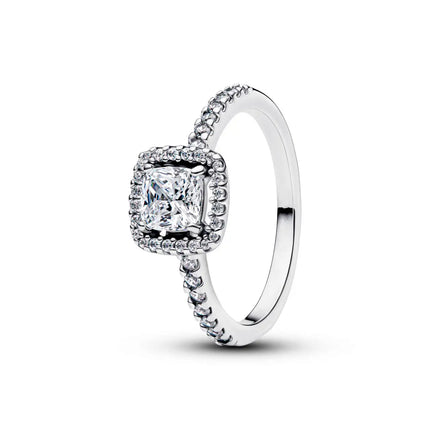 Luxury Hot Selling 925 Sterling Silver Heart-Shaped Flower And Butterfly Ring Suitable For Women's Party Jewelry Gifts
