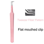Flat mouthed clip