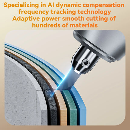 Awgem KE5 Handheld Ultrasonic Cutter Ultrasonic cutting knife DIY Electric Carving Tool for Plastic/Resin/3D Printing/Textile