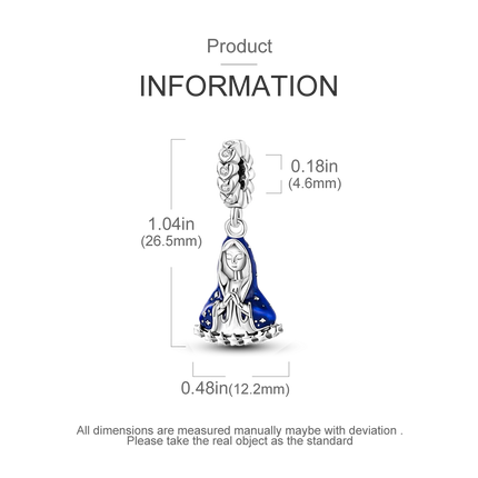 Charm Silver 925 Beads Blue Series Fit Bracelet Charms DIY Original Fashion  Pendants For Jewelry Maing