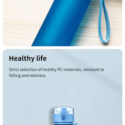 560ml Water Bottle Outdoor Adult Sports Water Cup Portable Plastic Bottle Student Teapot Kitchen Drinking Tools
