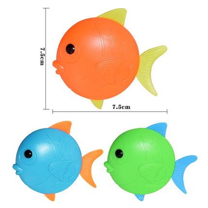 Kids Summer Swimming Pool Diving Toy Shark Rocket Throwing Toy Water Fun Games Pool Toys Swim Games Sinking Set for Boys Girls
