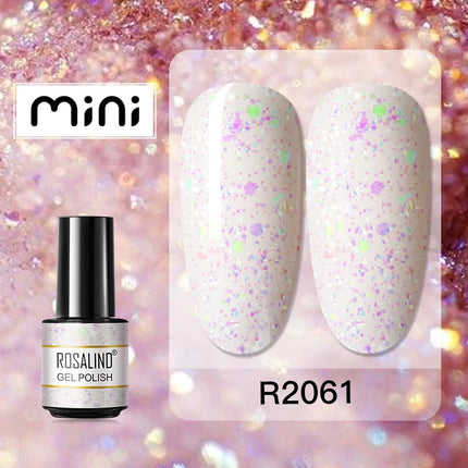 ROSALIND Temperature Changed Gel Nail Polish Soak Off Gel Varnishes Nail Art Semi Permanent Base Top Coat UV Nail Gel Polish