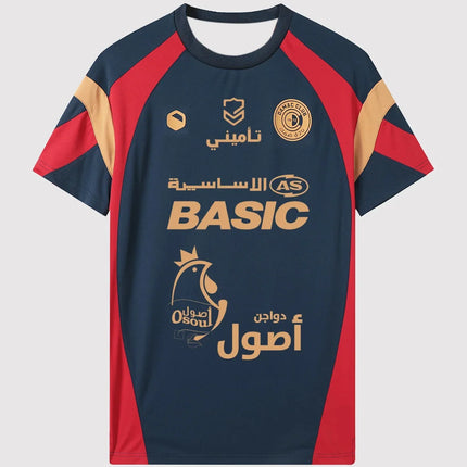 New Arrive Style Damac FC Away Shirt Soccer Jersey Man Women Sport Comfort T-Shirt Daily Exercise 3D Fashion Tee