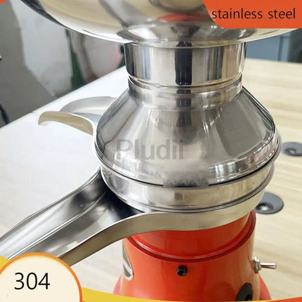 50L/H Electric Milk Cream Separator Household Butter Milk Skimming Machine Commercial Centrifugal Skimmer 304 Stainless Steel