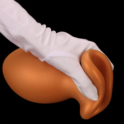 NEW Dragon Egg Anal Plug Xxl Fisting Anal Plug Smooth Silicone Butt Plug Prostate Sex Toy For Women/Men 18 Dilatador Anal Beads