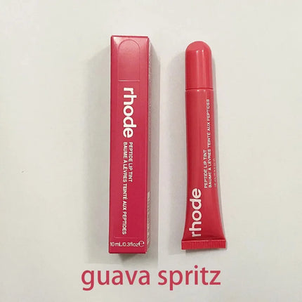 Rhod Lip Balm Moisturizing Mirror Long-Lasting Lip Gloss Ribbon Espresso Raspberry Toast Plump Non-Sticky Lip Oil Makeup Cosmetic