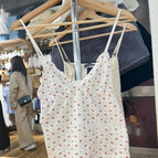 Red bow print / One Size