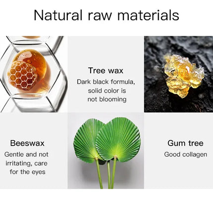Waterproof Anti-sweat Mascara Lengthens Eyelashes Extension Black Silk Fiber Mascara Female Non-smudge Mascara Makeup Cosmetic