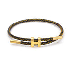 Black with gold