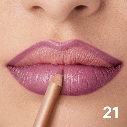 Long Lasting Matte Nude Lip Liner Pencil Smooth Creamy Waterproof Lip Liner for Precise Lip Outline
