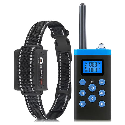 2 in 1 Automatic Anti Bark and Training Collar for 1/2/3 Dogs,IPX7 Waterproof Dog Training Collar,Shock Collar for All Size Dogs