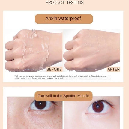 Waterproof Full Coverage Concealer for Tattoos, Scars - Natural Finish Foundation for All Skin Tones & Types