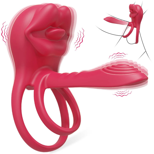 Penis Ring for Men Couple Semen Cock Ring Penis Ejaculation Delayed Vibrating Cock Ring Sex Erotic Toys For Male Ring For Adult
