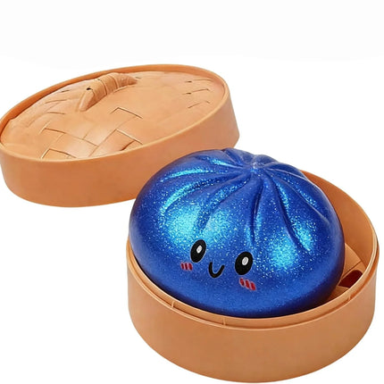 Glitter Dumpling Squishies Toys Pressure Ball Slow Rebound Soft Pinch Decompression Office Home Decorat Gifts
