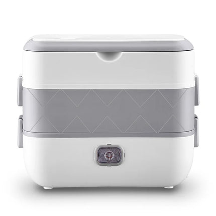 Portable electric lunch box 1 bottle pc car stainless steel plastic 2-in-1 household insulation heating lunch box can be plugged