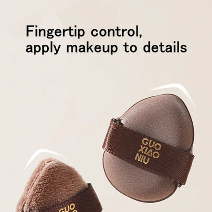 Guoxiaoniu 6PCS Makeup Blender Puff Air Cushion Foundation Sponge Loose Powder Puffs Cosmetic Applicator Tool Wholesale