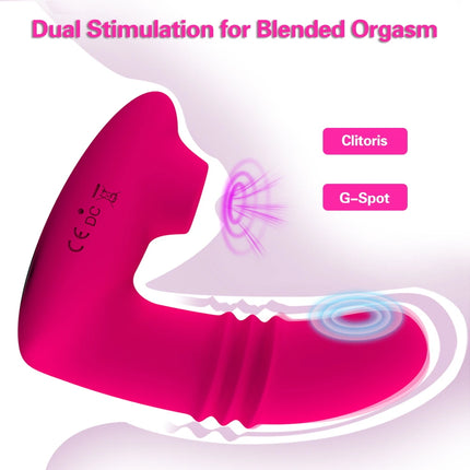 Wireless Remote Control Sucking Dildo Vibrator Wearable Panties G Spot Vibrators Vagina Stimulator Adult Sex Toys For Women