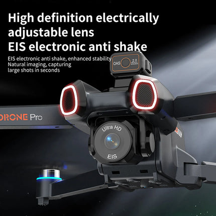 S814 Foldable Drone with Screen Remote Control, Brushless Motor, Obstacle Avoidance, Dual Camera, Optical Flow Hovering, Under 249g No Registration Required
