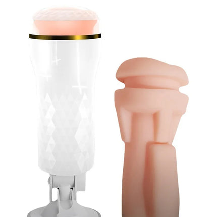 Male Masturbator Cup Adult Toys for Men Artificial Vagina Pocket Vagina Pussy Penis Trainer Suction Cup Masturbation Sex Toys