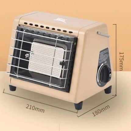 Portable Mini Heater with Fan Electric Warmer for Office & Camping Fast Heating Hand Warmer Winter Gift for Men Women