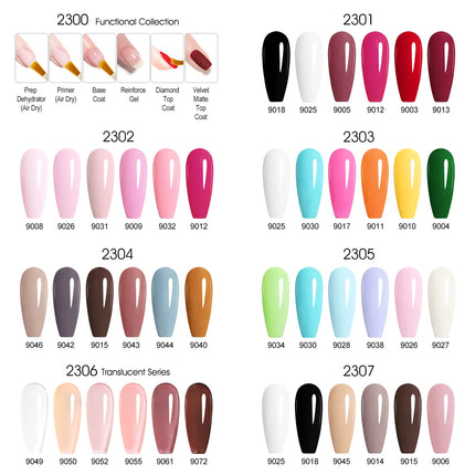 6pcs/kit CANNI TPO FREE HEMA FREE Halloween Nails Color Set Dark Red Semi Permanent Soak off UV LED Gel Varnish Christmas Gift