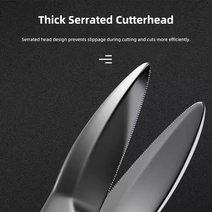 Aviation Tin Snips Metal Cutter Shear Aviation Scissors Tin Scissors for Stanley for Cut Sheet Metal Chrome Vanadium Steel