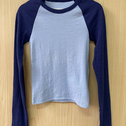 Pink Striped Slim Long Sleeve Tees Women Spring Casual Cotton O-neck Tshirt New Tops Clothes Sweet Cute  Vintage T-shirts Y2K
