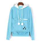 No Fleece-Sky Blue / XXL