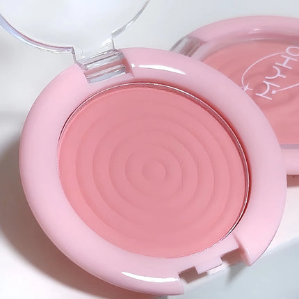 1Pc Monochrome Blush Face Mineral Pigment Peach Orange Nude Pink Matte Natural Blush Contour Shadow Cheek Blusher Cosmetics