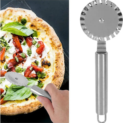 Pizza Cutter Stainless Steel Knife Cake Tools Pizza Wheels Scissors Ideal Pizza Pies Waffles Dough Cookies Kitchen Gadgets