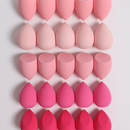 25 Beauty Eggs (Makeup Sponges), Foundation Make-Up Mixed Beauty Sponges, Liquid, Cream and Powder Flawless, Multi-Color Makeup