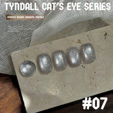 MIANEL 12ML 2026 New Tyndall Cat Eye Gel Nail Polish Flash Whitening Small Light Bulb Crystal Nail Polish Pink Nails 1-5pcs