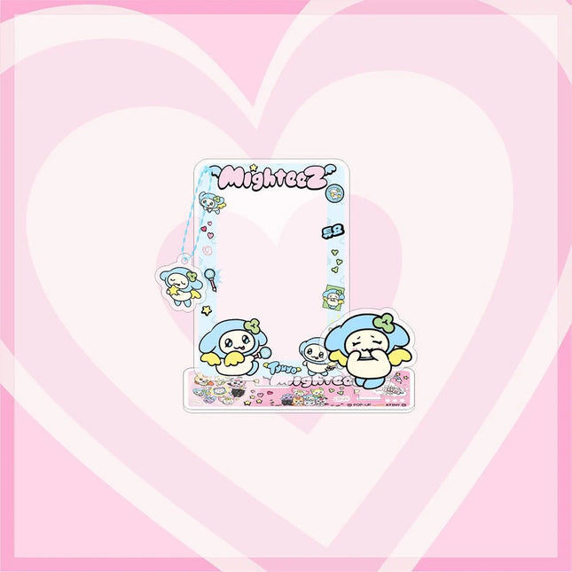 KPOP ANITEEZ Album Photocard Display Standee Mighteez Standing Sign Acrylic Stand Model Plate Desk Decor Fans Gifts Accessories