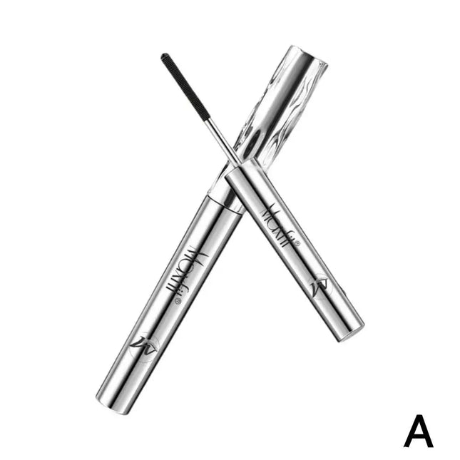 Maxfit Steel Tube Mascara Waterproof Silk Fiber Mascara Black Brown Long Curling Eyelash Extensions Non-Clumping Eye Make Cosmetics