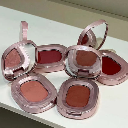 Monochrome Low Saturation Matte Blusher Suitable for Lips and Cheeks Makeup Multi-Use Blush Cream Lip Mud Beauty Cosmetics