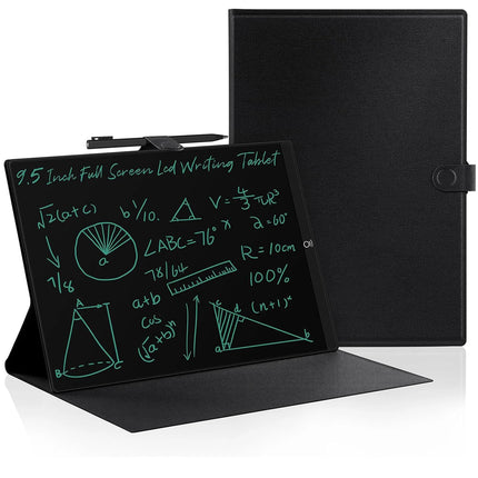 9.5/11.5-Inch LCD Writing Tablet Full Screen Drawing Board Reusable Erasable Handwriting Digital Notebook for Office Learning
