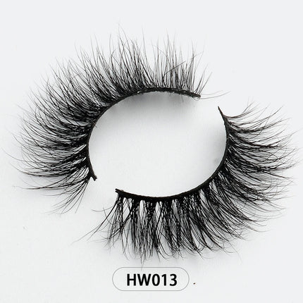 Dropshipping Wholesale Natural Wispy 3d Mink False Lashes Makeup Mink Fake Eyelashes With Soft Band Make-up For Women