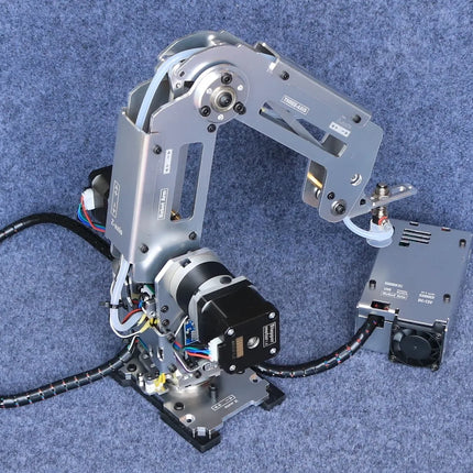 Multi Axis Robotic Arm Industrial Stepping Metal Manipulator For Arduino 2560 Robot DIY Kit with Suction Cup/Stepper Motor Claw