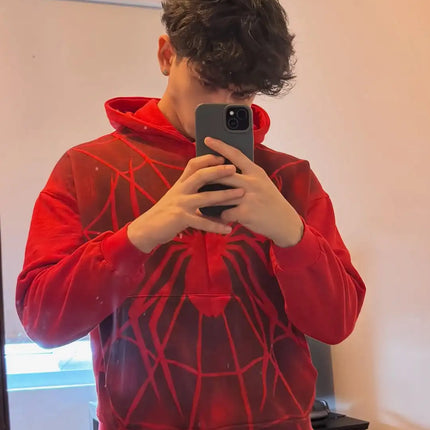 American Classic Spider Hoodies Men Hoodies Women Streetwear Pullover Sweatshirt Harajuku Anime Hoodie Y2k Men Clothing