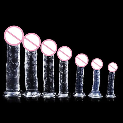 7 Sizes Dildo With Suction Cup Huge Jelly Dildos Sex Toys For Woman Men Fake Dick Big Penis Anal Butt Plug Sex Shop