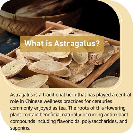 Astragalus - Supports Digestive Health, Promotes Overall Well-being and Relieves Stress Supplement