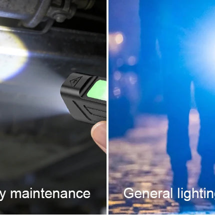 Ultra Bright LED Flashlight New Infrared Rechargeable Waterproof Torch with Pen Clip Magnetic Outdoor Camping Emergency Lanterna