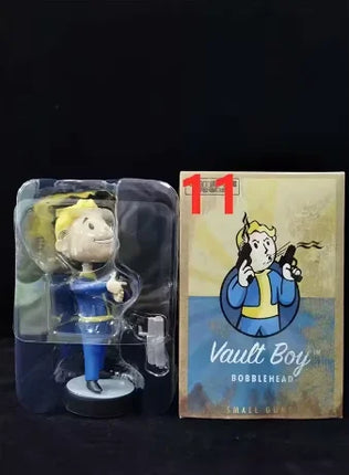 Anime Bobblehead Cute Vault Boy Full Set Action Figure Toys Collection Model Doll Desktop Ornament Display Boy Gifts
