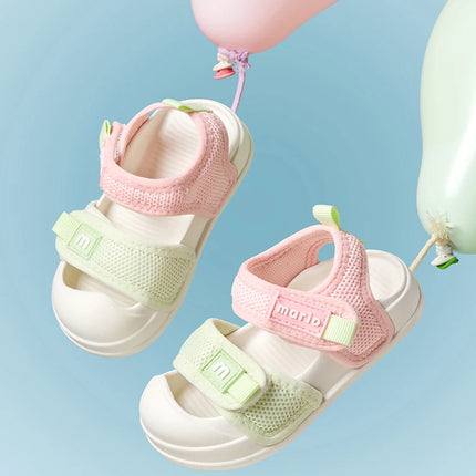 Cheerful Mario Children's Sandals Boys Girls Outdoor Sport Sandals for Kids