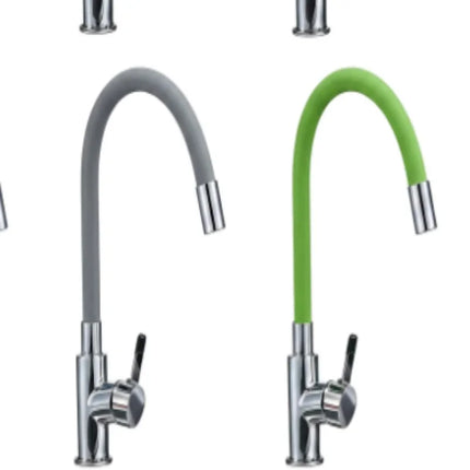 Kitchen Sink Mixer Faucet 360° Rotation Flexible Water Pipe Single Handle Deck Mount Hot Cold Water Tap Home Hardware