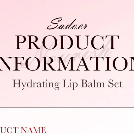 SADOER Avocado Moisturizing Lip Balm Honey Strawberry Anti Chap Lipstick Hydrating Repair Nourishing Lips Skin Care Products